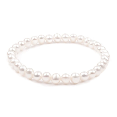 6mm Shell Pearl Bracelet