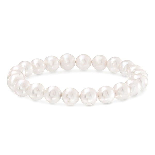 Handcraft Cluster Pearl Bracelet, elastic, approx 6.5-7.5mm, 6.8