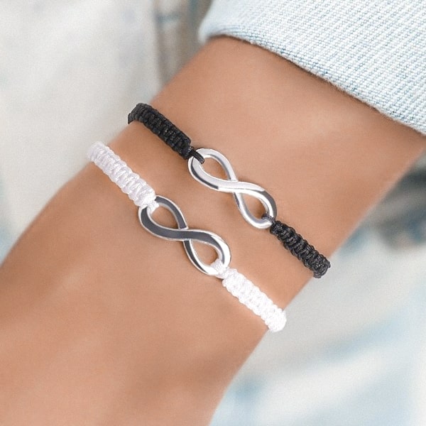 Elegant Infinity Couples Bracelet | Love Couples Bracelets | Couples  Bracelets - Shop Maharanees Bracelets - Pinkoi