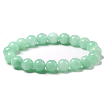 Beaded Natural Jade Bracelet