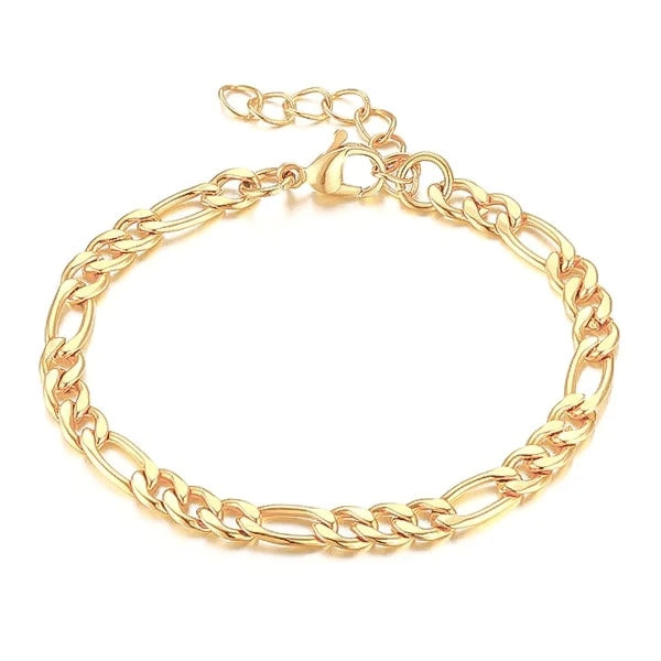 EYIKA New Design Luxury Gold Plated Hamsa Link Chain Bracelet Big Lobster  Clasp Pave Zircon Star Moon Lock Key Bangle CZ Jewelry