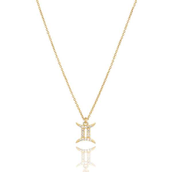 Sterling Silver Gemini Necklace | Classy Women Collection