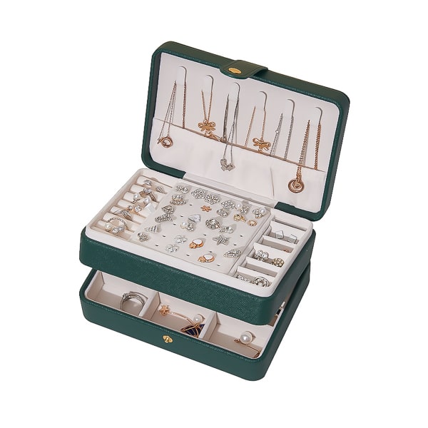 roomy jewelry organizer box