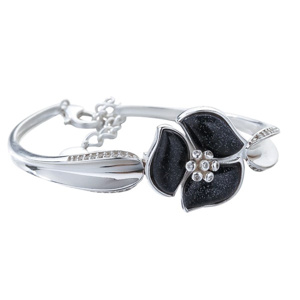 Lotus Flowers Bracelet in Silver – GeMMs & Co.