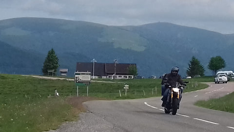 Bike on the routes des cretes - Black forest and Vosges motorcycle tour