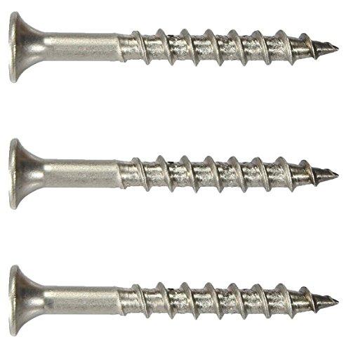 Fastenere 10 X 2 12 Deck Screws Stainless Steel Square Drive For