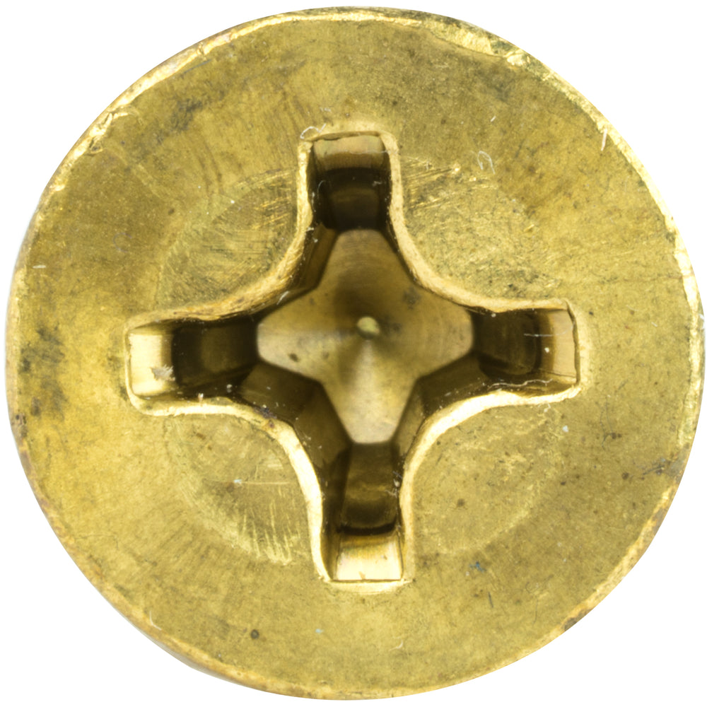 10 24 X 2 Solid Brass Machine Screws Flat Head Phillips Drive Quantity