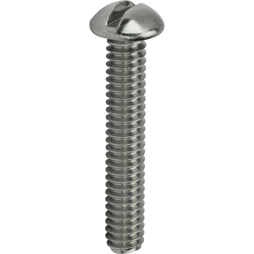 round head slotted machine screws