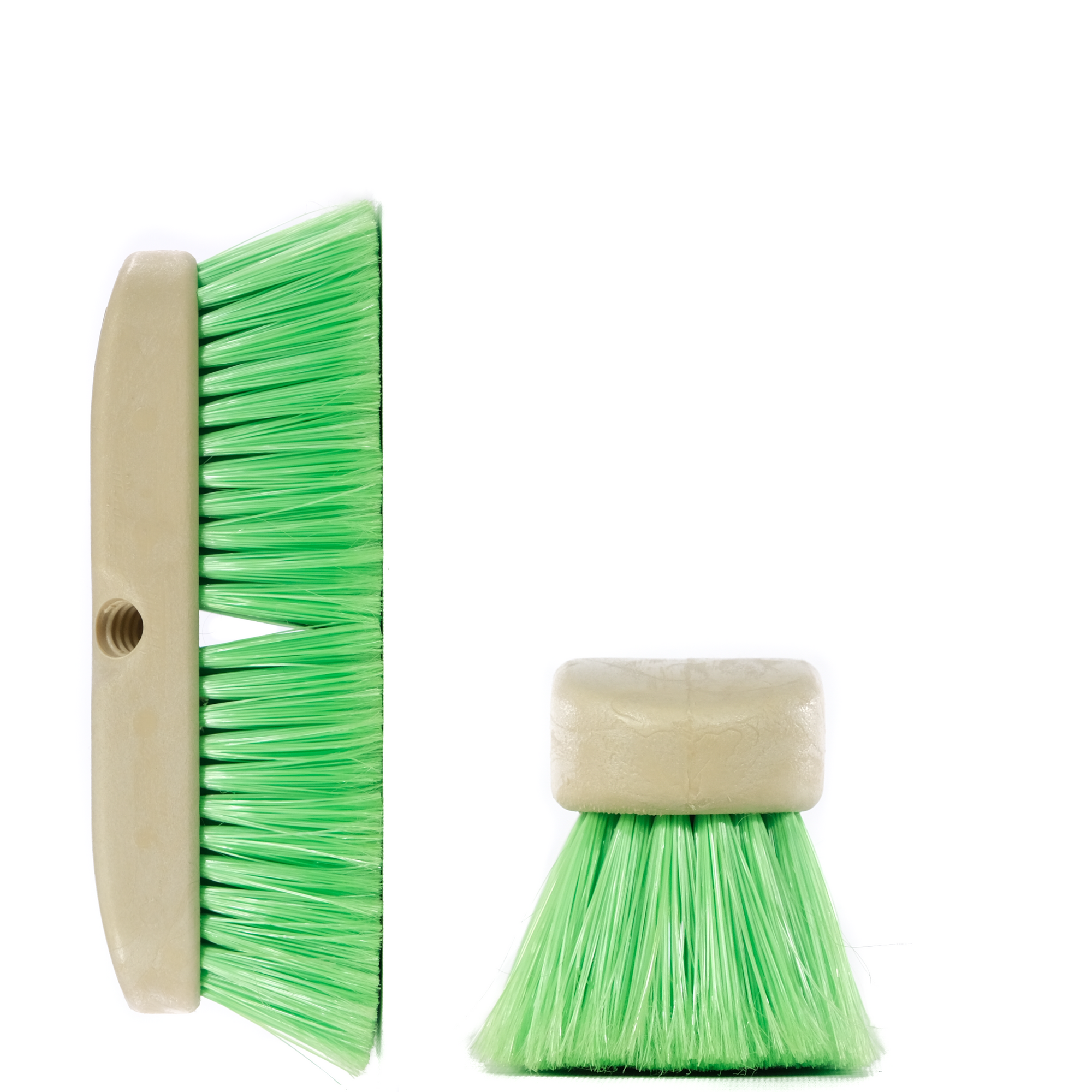 Soft Bristle Green Brush – SHINE SUPPLY