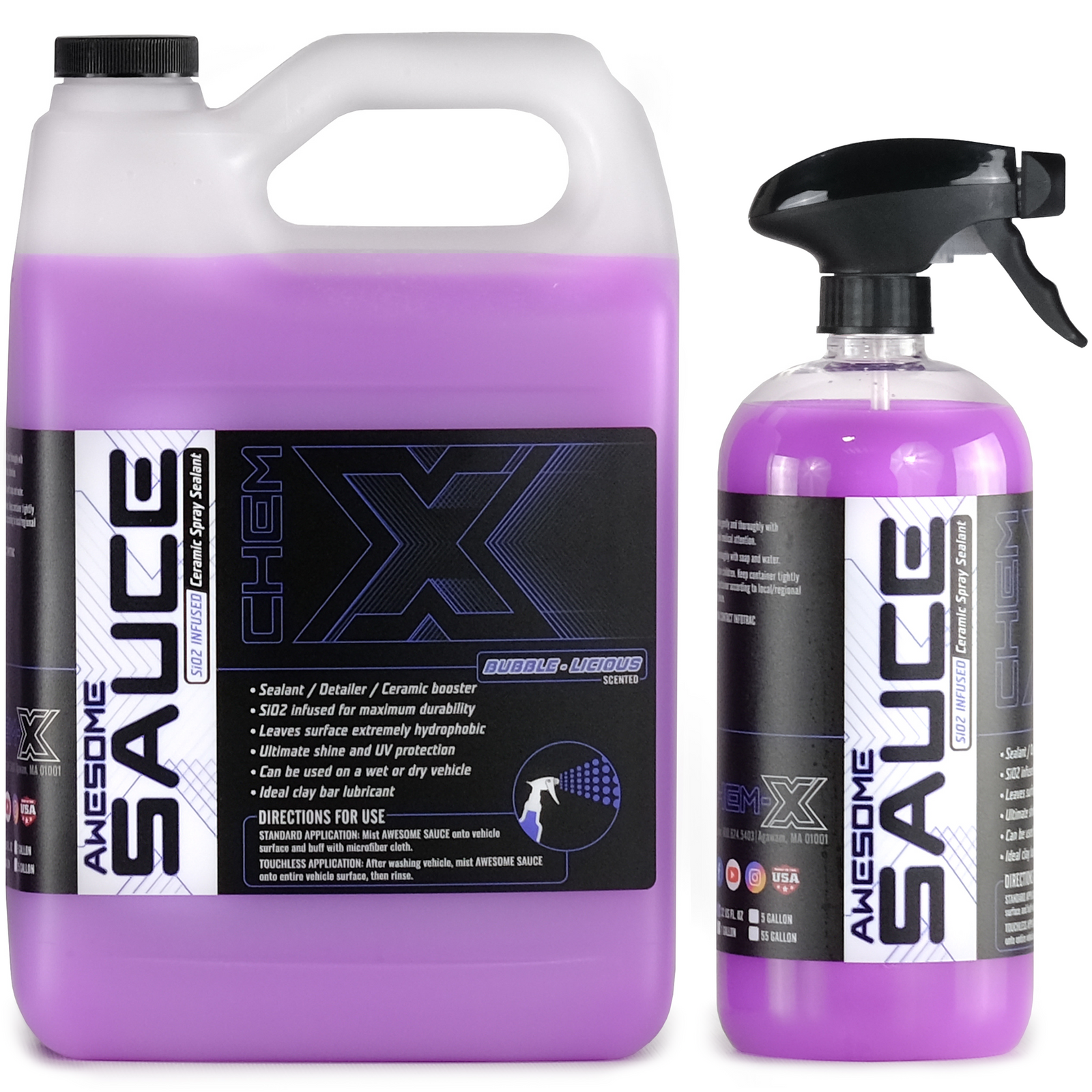 X-SAUCE Kit Antipinchazos 500ml + 2 Obus Fina + Ce