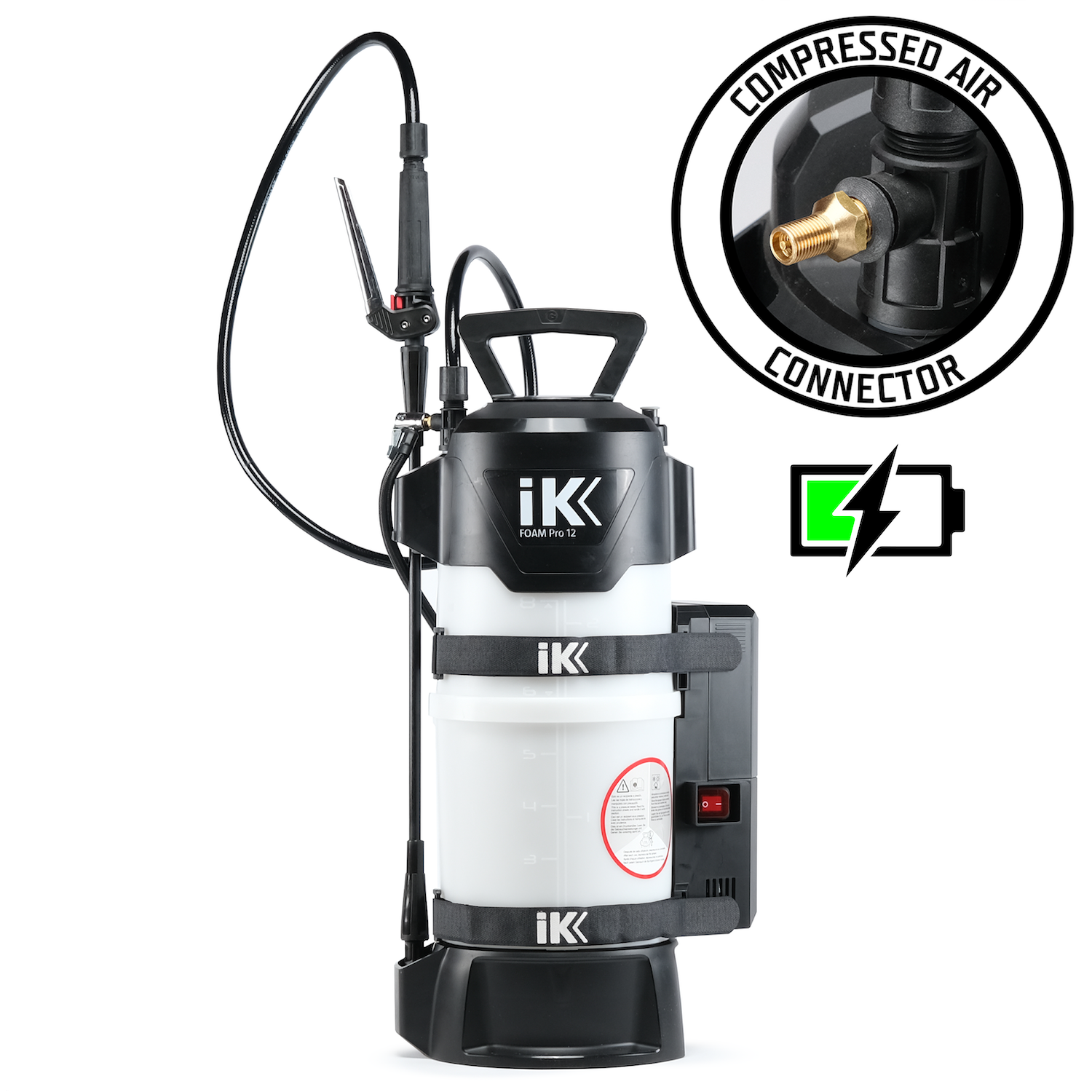 Review of new IK Sprayer Foam Pro 2+ (now it has an air valve so