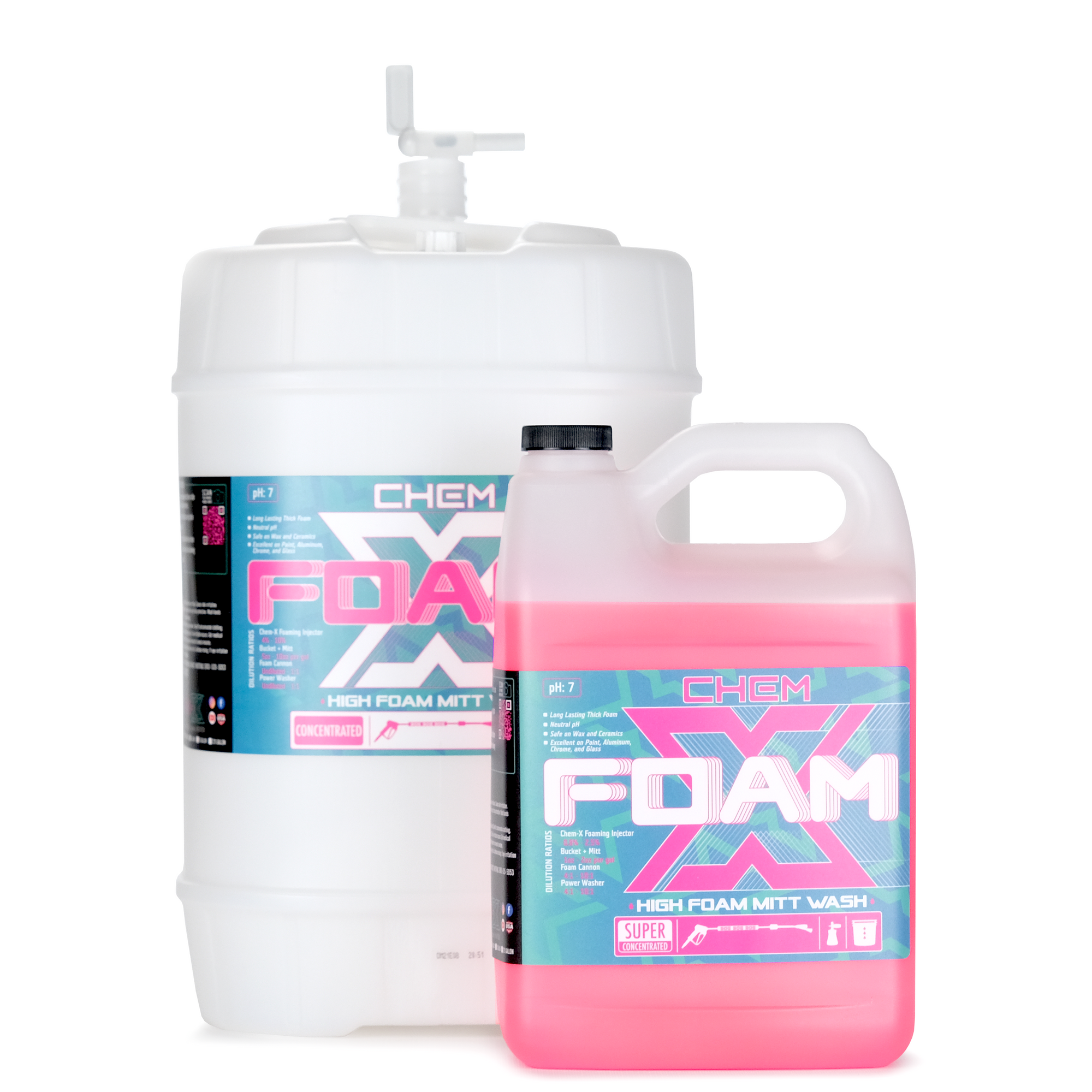 Liquid X Dual Bucket Wash System with Dollies - LiquidX Car Care