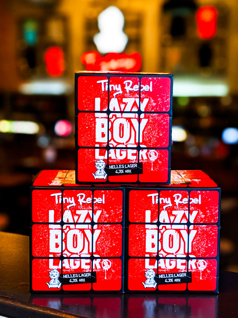 Lazy Boy 4 Pack Tiny Rebel Brewery