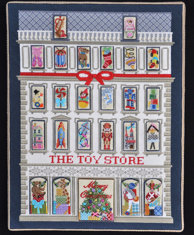 Kirk & Bradley's Toy Store Advent calendar finished