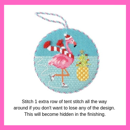 How to Finish Needlepoint in Studio Decor Ornament Frame – Nuts