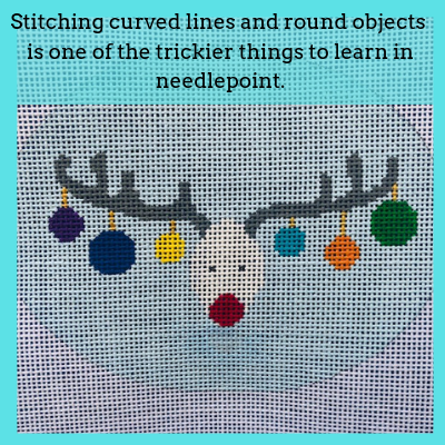 Tips for Stitching Round Objects in Needlepoint –
