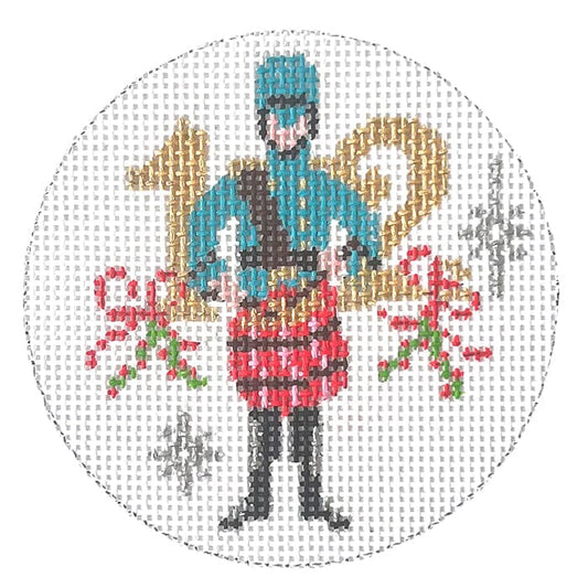 Alice Peterson alice peterson stitch-ups needlepoint ornament kit - hot  cocoa