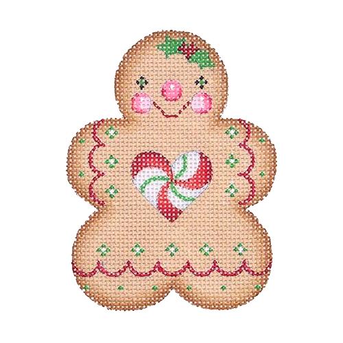 Colorbok Cupid Club Needlepoint Kit-Layered Heart, Size: One Size