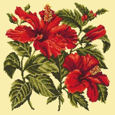 Hibiscus Needlepoint Kit