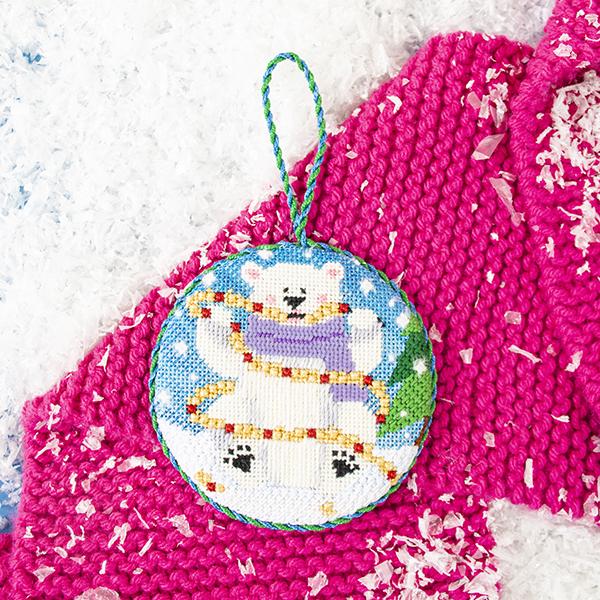 Polar Bear with Popcorn String Kit Kits Pepperberry Designs 