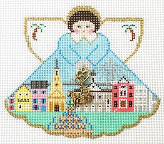 Angel Needlepoint Ornament Kit Cleopatra's Needle Tapestry - The