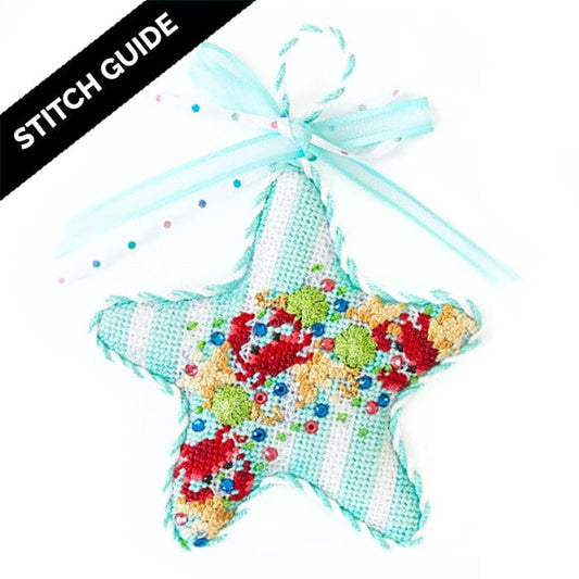 Stitch Guide - Santa Suit Ornament