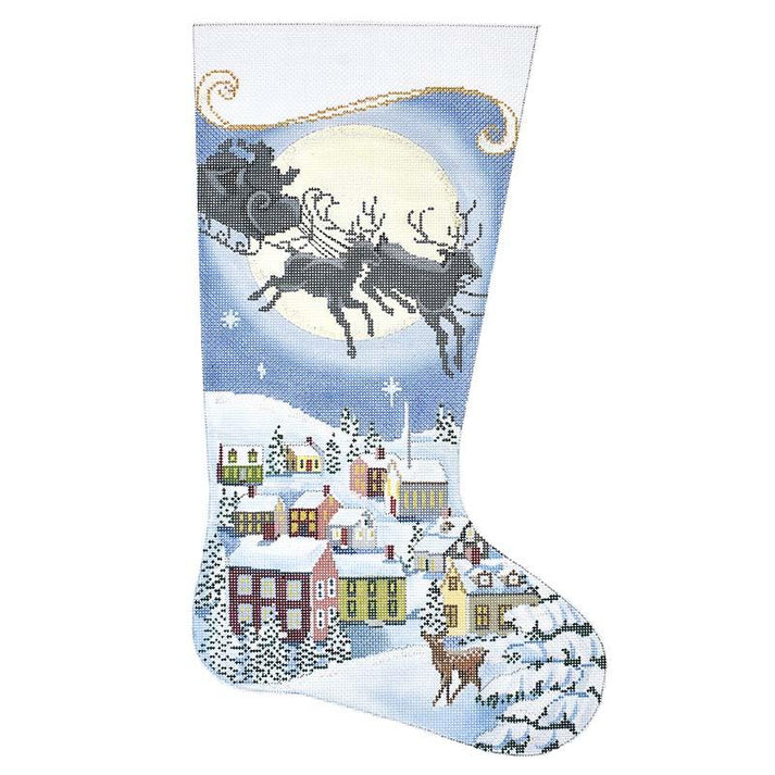 The Night Before Christmas Stocking | Needlepoint.Com