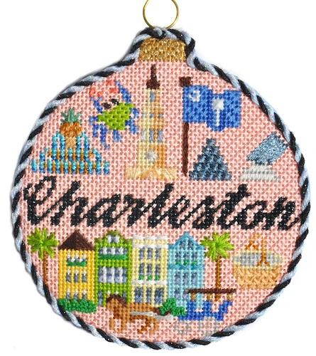 Travel Round Charleston Needlepoint Canvas