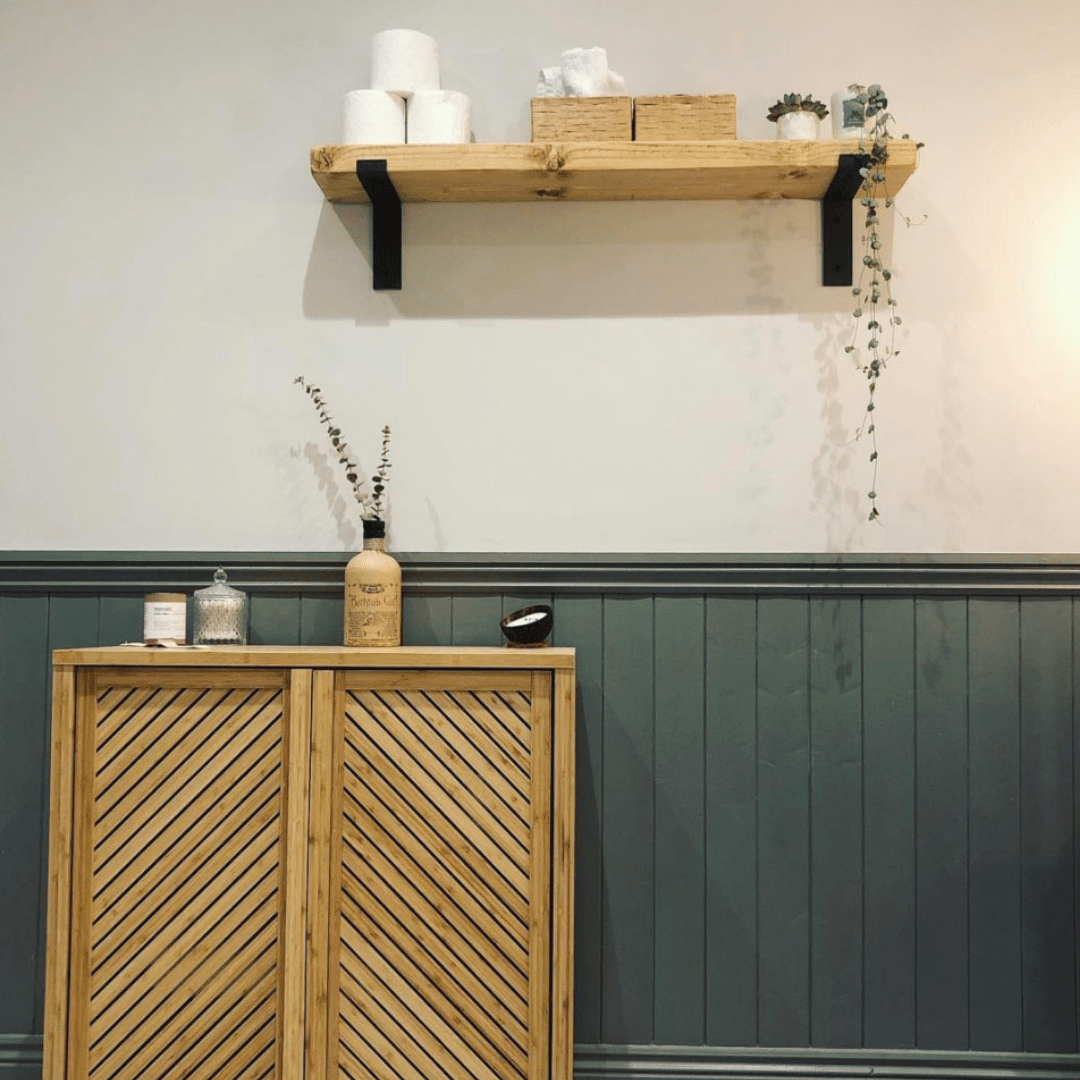 Wooden Furniture for Bathroom Storage