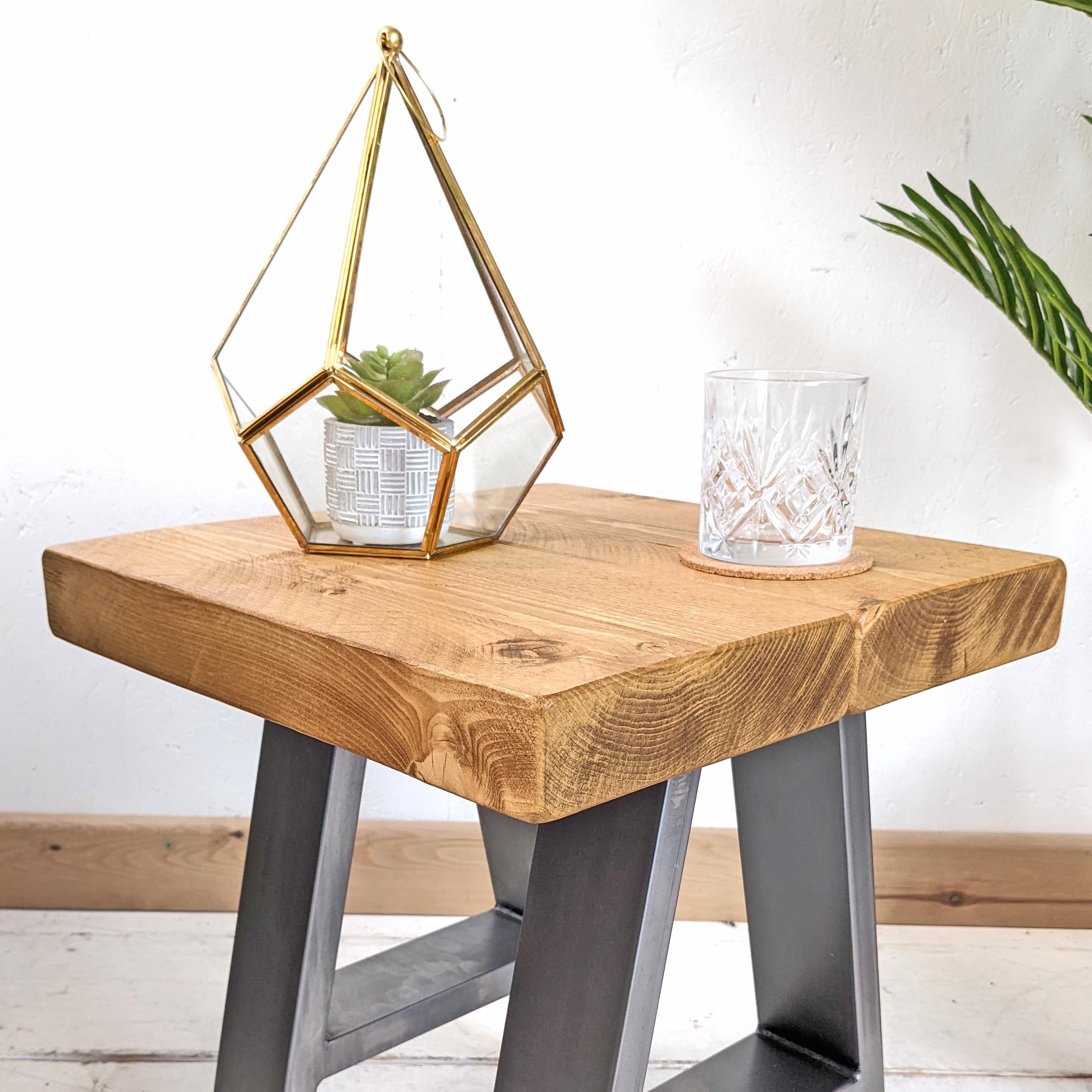 pine hairpin coffee table