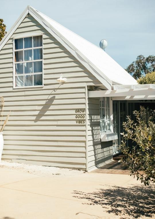 Small cream Home