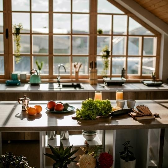 Rustic Autumn Shelves