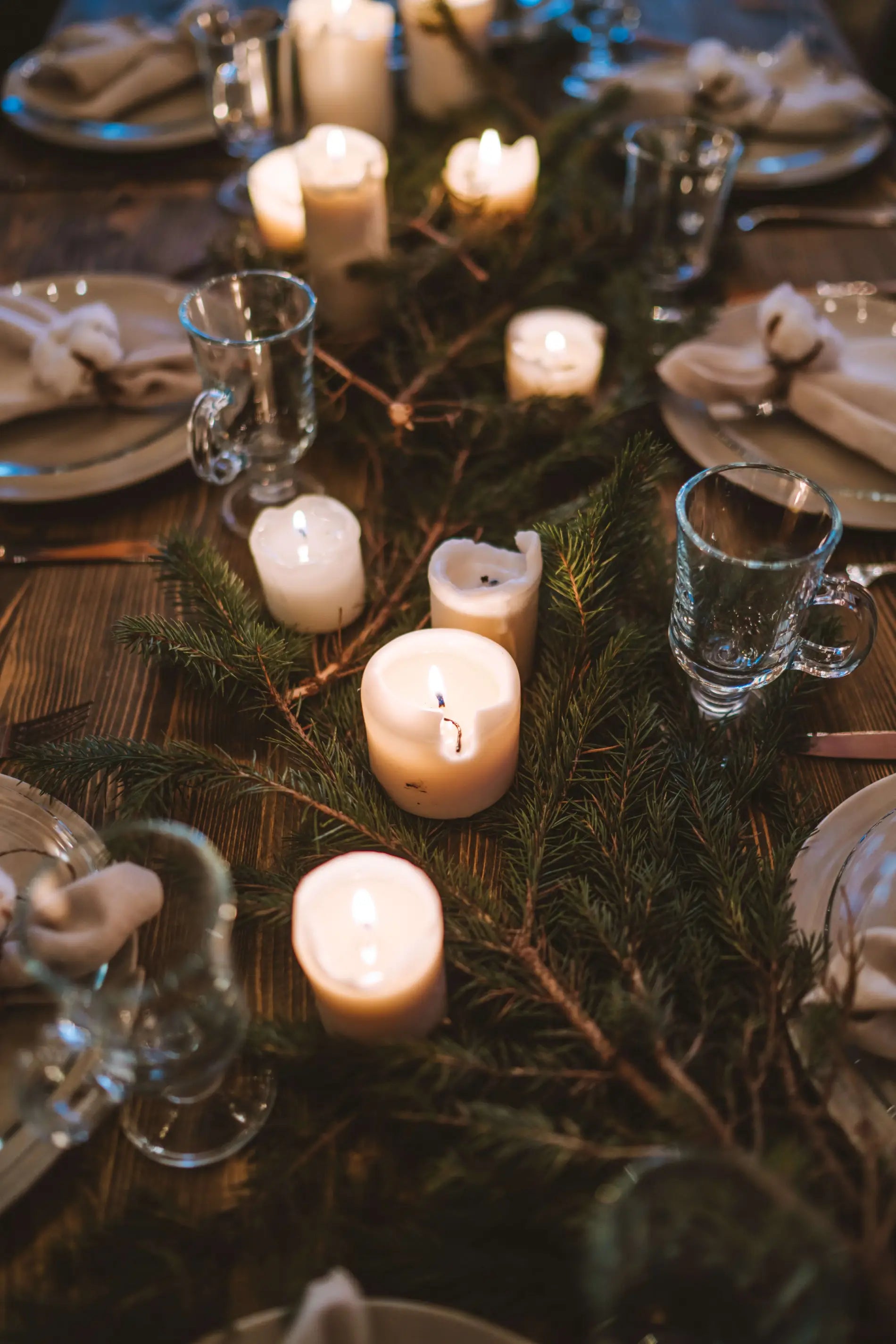 christmas table decorations