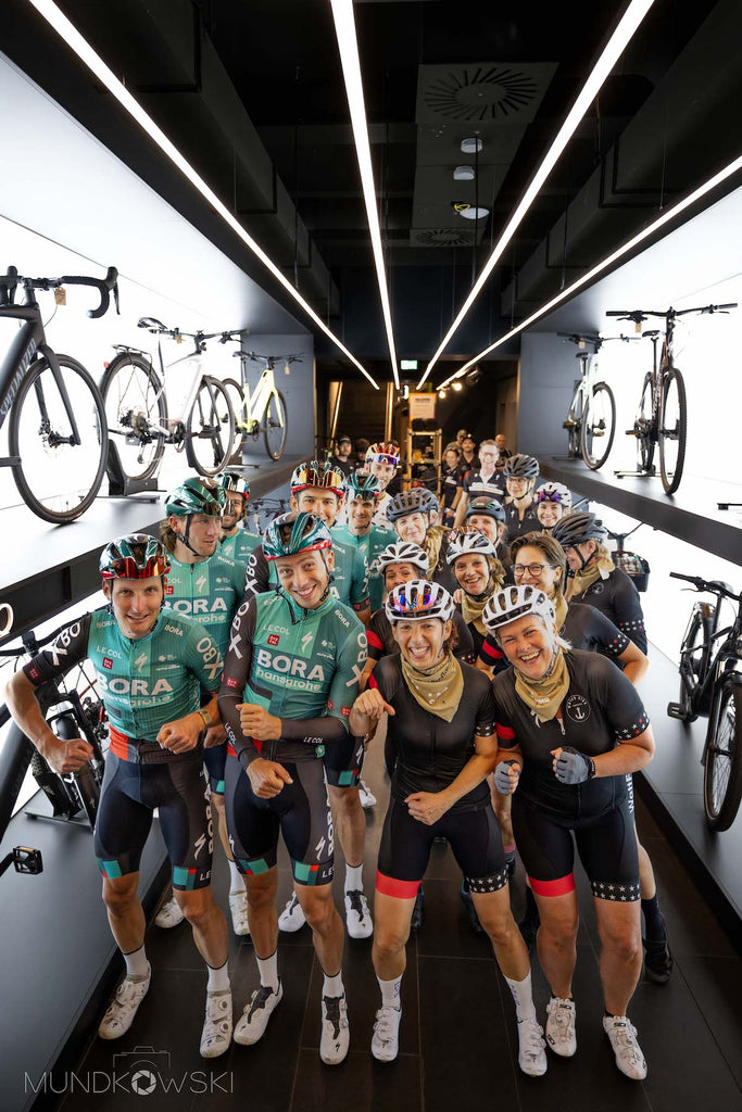 BORA hansgrohe mit den Women´s Ride by CCHH