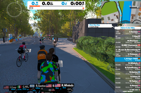 ZWIFT New York Course