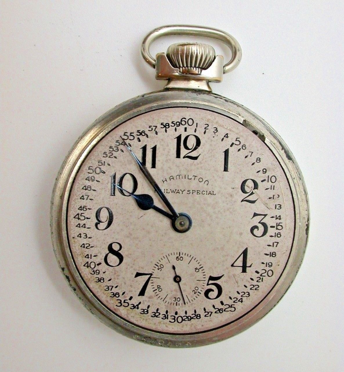 hamilton railway special pocket watch