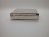 SMALL VINTAGE BOX WITH ENGRAVING STERLING SILVER MARKED DOREL 46.5G