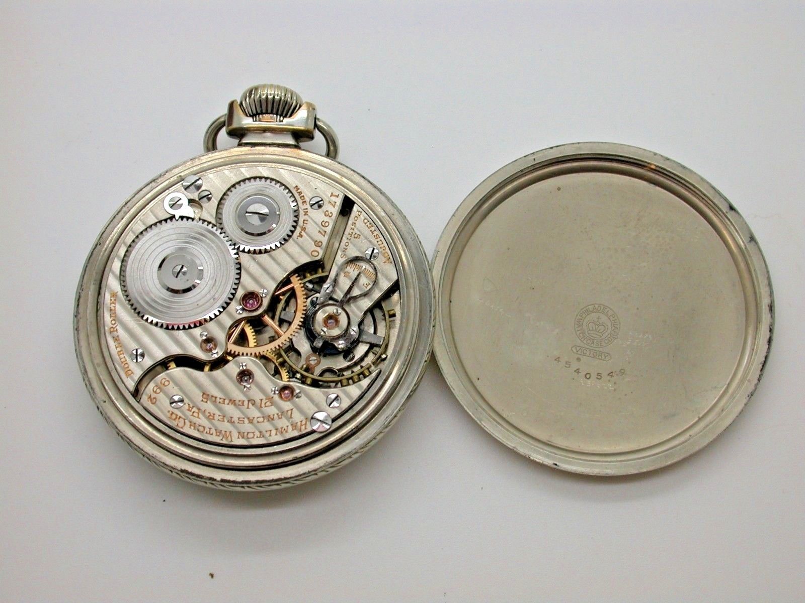 hamilton railway special pocket watch