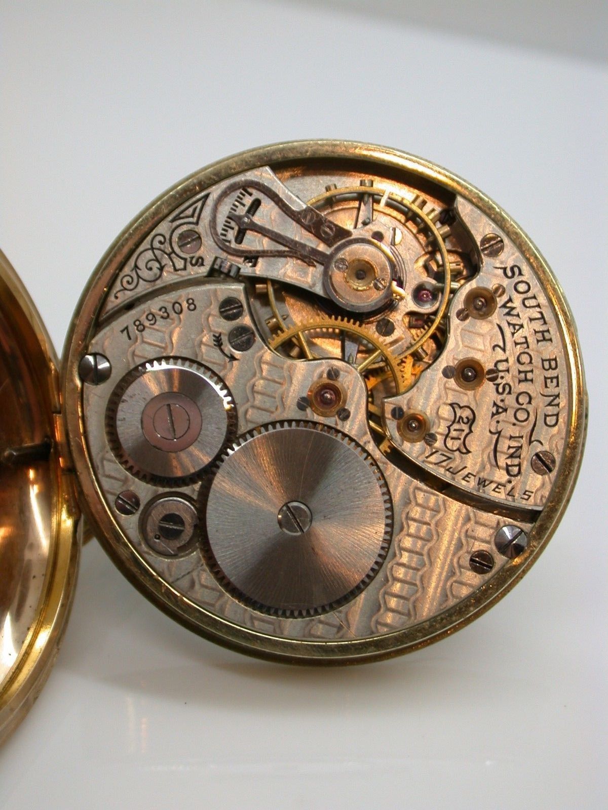 South Bend Size Grade 2 Model 2 Pocket Watch Made In 1913 In C W C C Hub City Time