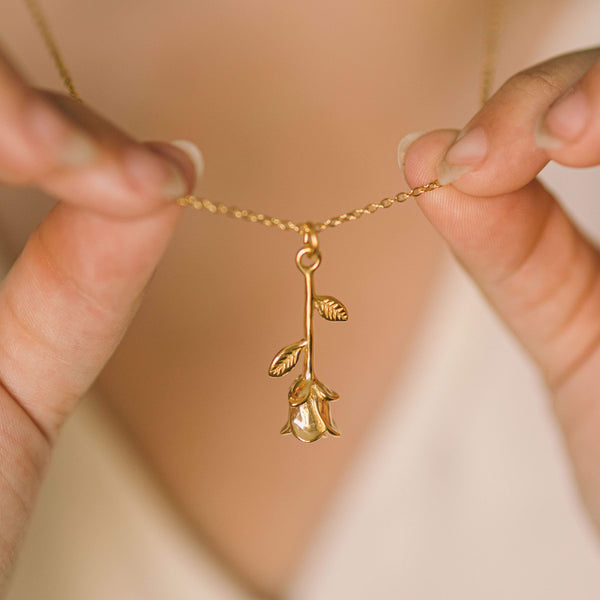 Hanging Olive Branch Necklace | Nominal