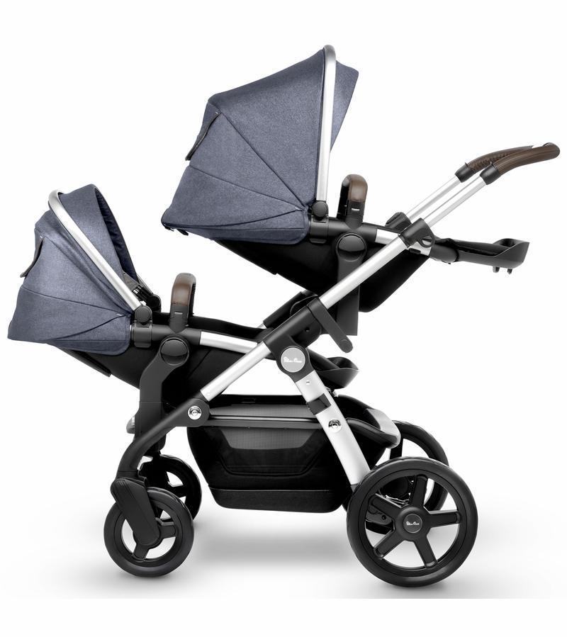 silver cross stroller blue