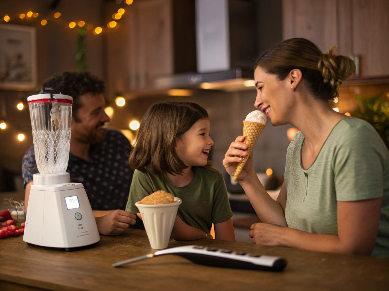 how to make soft serve ice cream in a machine