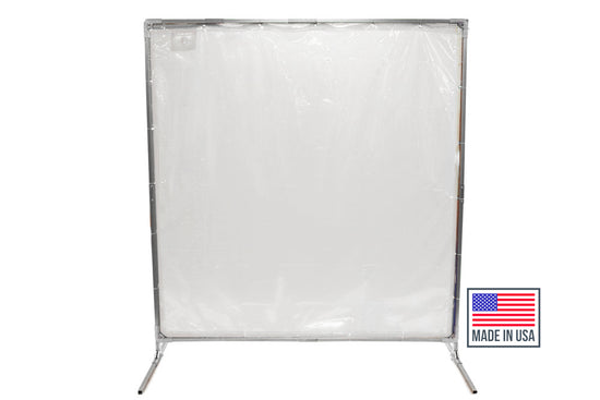 Heavy Duty Clear Vinyl Separation Divider Panel - Emergency Relief