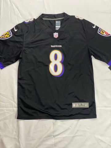 lamar jackson black jersey