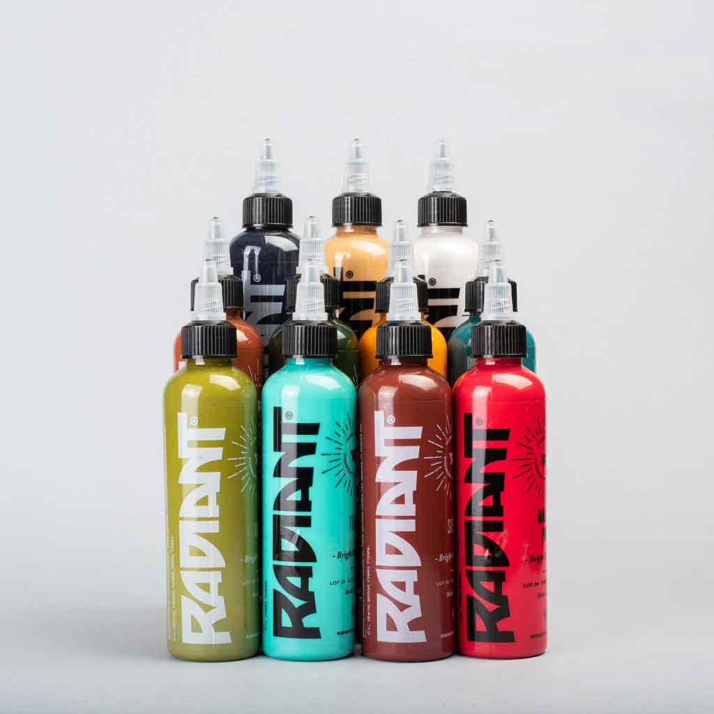 TRIBAL BLACK - 1oz - 30ml - Radiant Colors - USA Tattoo ink. | Junk Mail