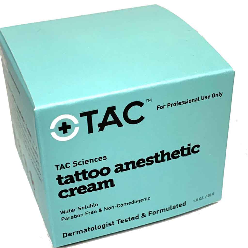 TAC  Tattoo Anesthetic Cream Single Use  South State Manufacturing