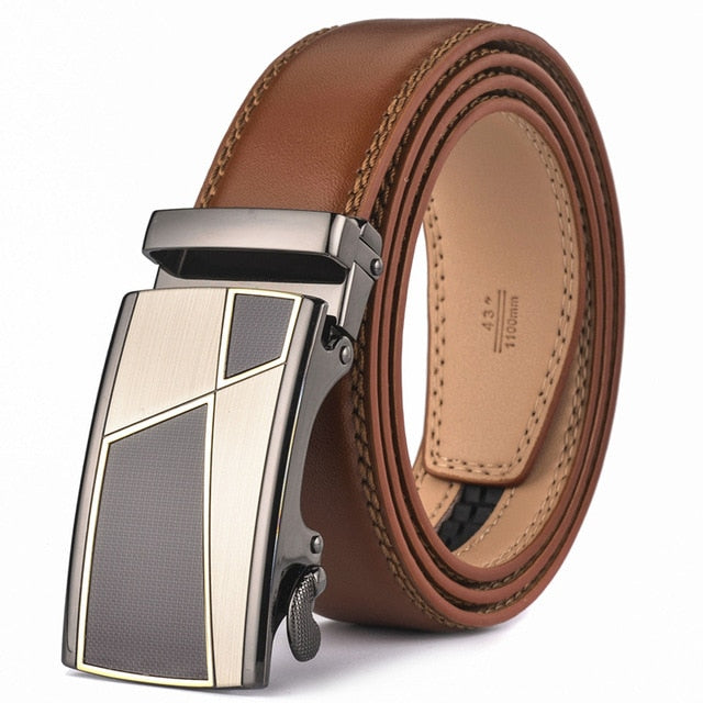 designer leather belts