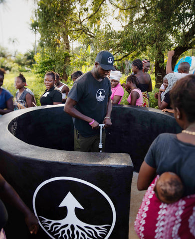 Prince Pumping the New Well