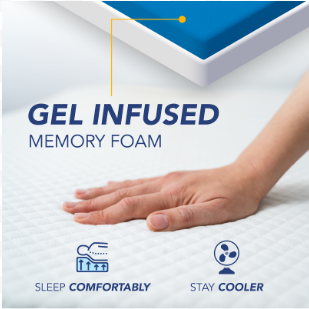 gel infused memory foam
