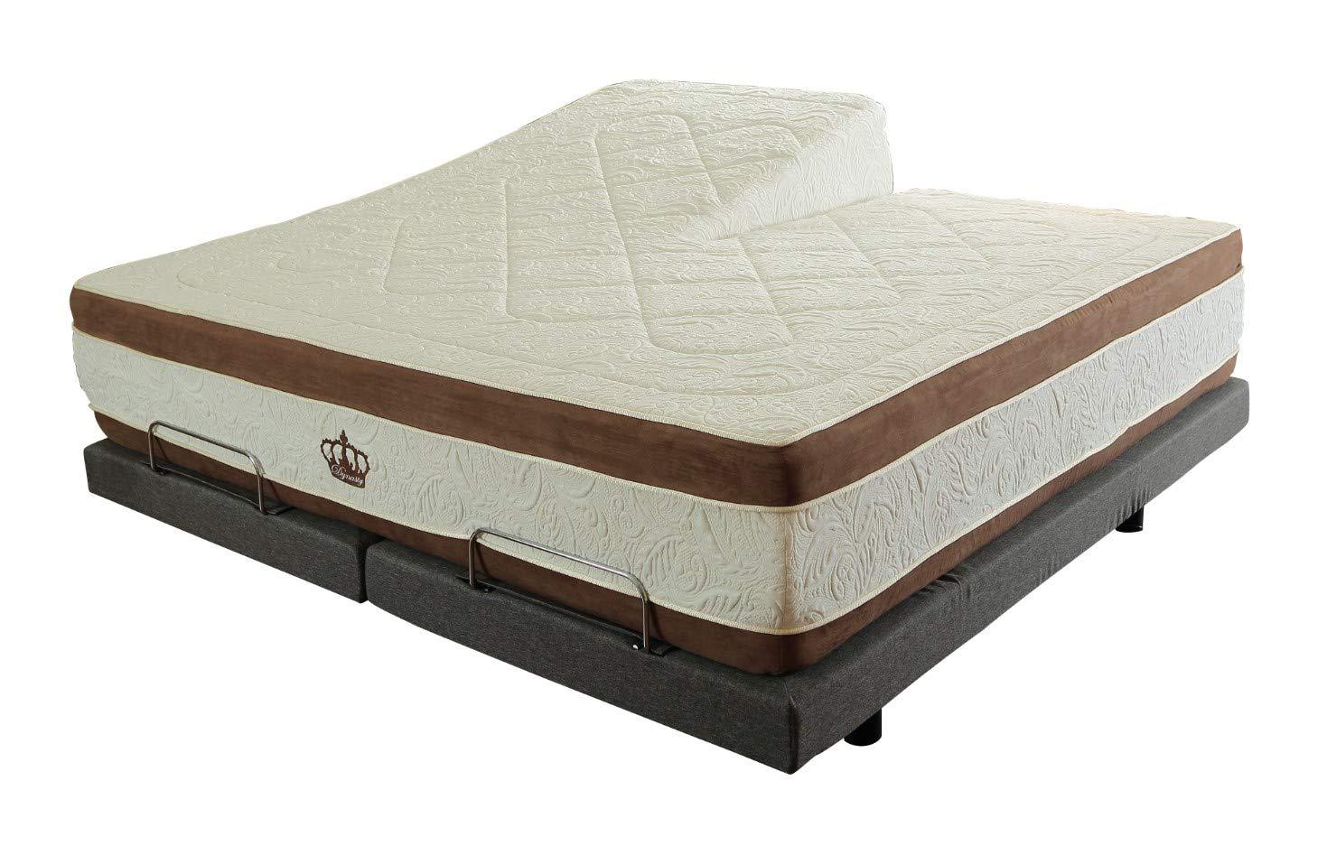 king bed base and mattress